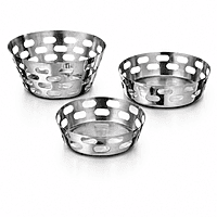 SS CAPSULE BREAD BASKET KG