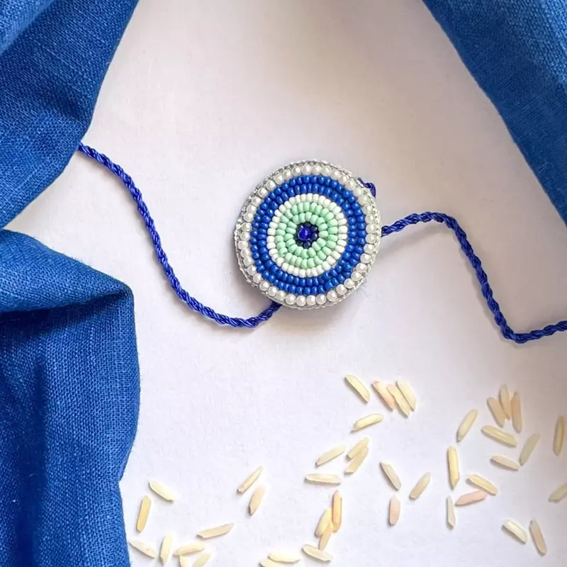Premium Evil Eye Rakhi for Brother