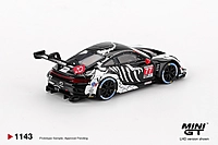 Minigt 1143-Skeleton Porsche 911 GT3 R #77 AO Racing 2025 IMSA Petit Le Mans