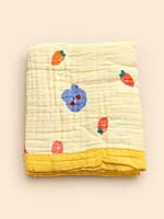 6-Layer Muslin Crinkled Colour Blanket 110* 110cm – Assorted Designs 6-Layer Muslin Crinkled Colour Blanket 110* 110cm – Assorted Designs