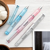 Sailor Tuzu Adjust Glassy Crystal White Fountain Pen (F) 11-0463-201 Sailor Tuzu Adjust Glassy Crystal White Fountain Pen (F) 11-0463-201