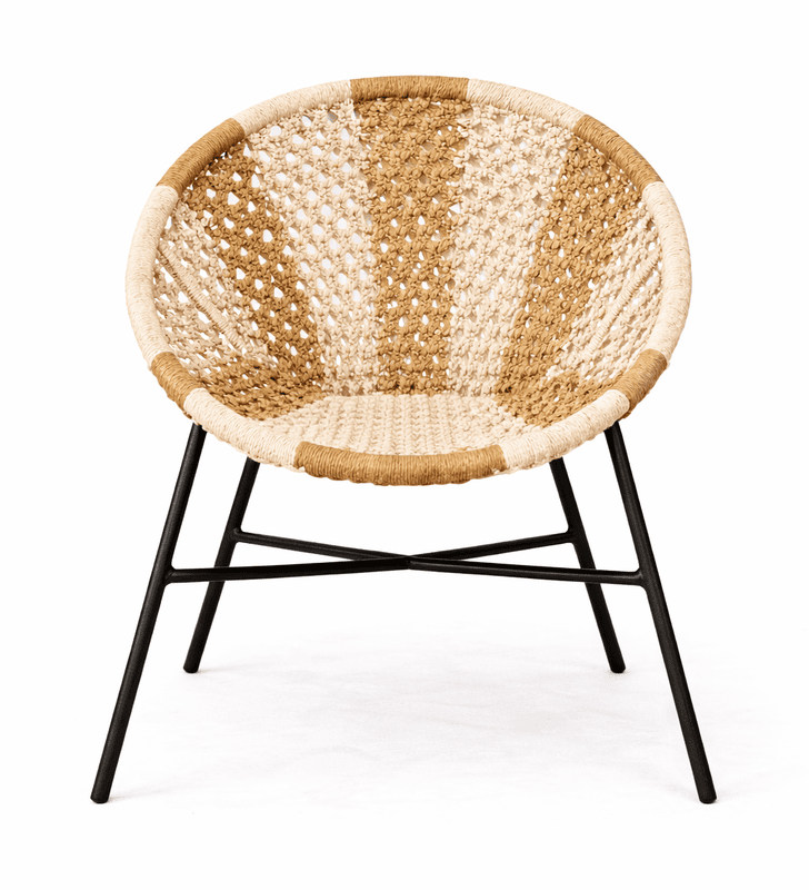Steppe Weaving Accent Chair
