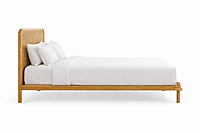 Molly Sleek Natural Cane Hotel Bed
