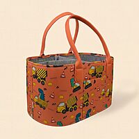 Diaper Caddy - Oval - Dino