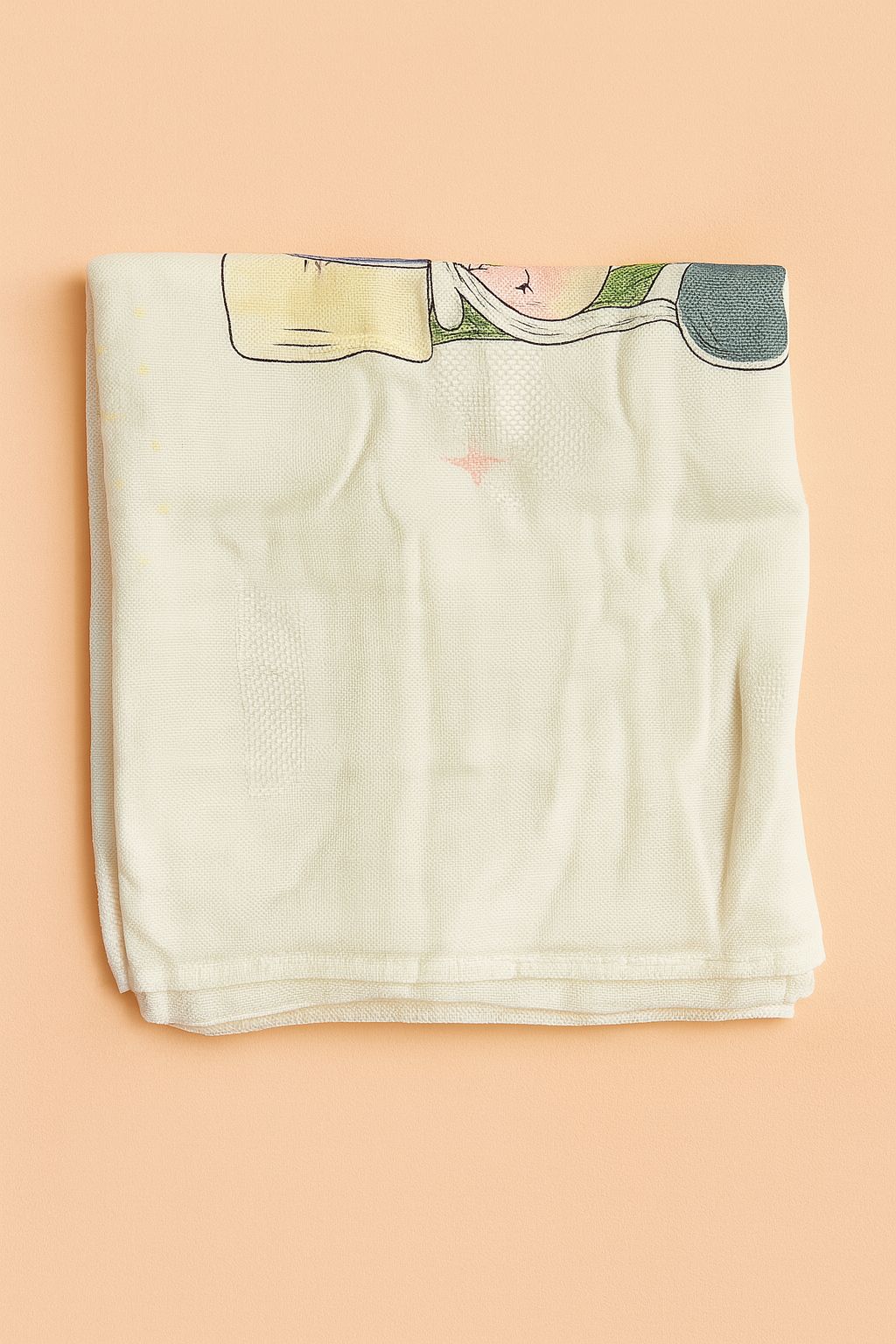 Premium Bamboo Cotton Muslin Swaddle Blanket – 110x110cm