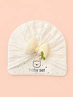 Luxe Lace Baby Turban Baby Cap