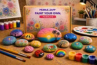 DIY Paint Your Own Pebbles Kit for Kids & Adults