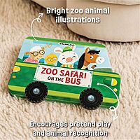Zoo Safari on the Bus – Fun Wheel Board Book