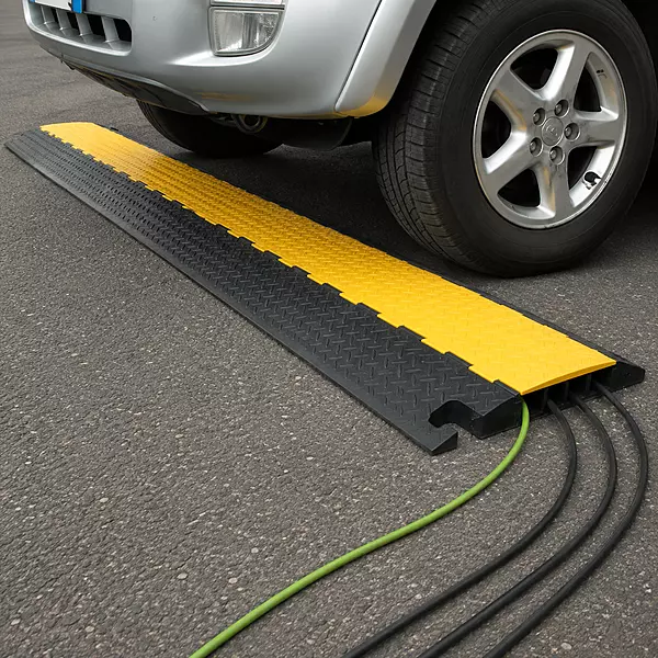 H2CP-1-75 Channel Rubber Cable Protector Speed Breaker