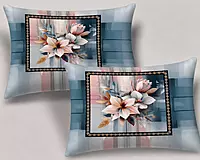 Square 7D Digital Print Bedsheet Soft, Stylish & Premium Quality Bed Sheet King-225 x 250 CM)