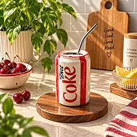 Energy Can Shaped Sipper And Steel Straw