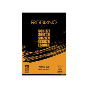 FABRIANO SKETCH PAD 90gsm A3 FABRIANO SKETCH PAD 90gsm A3