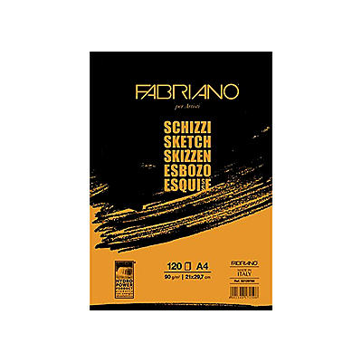 FABRIANO SKETCH PAD 90gsm A4