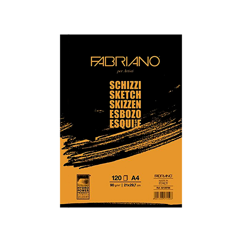 FABRIANO SKETCH PAD 90gsm A4 FABRIANO SKETCH PAD 90gsm A4