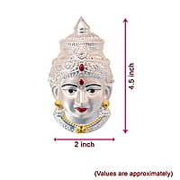 Silver Varalakshmi Face