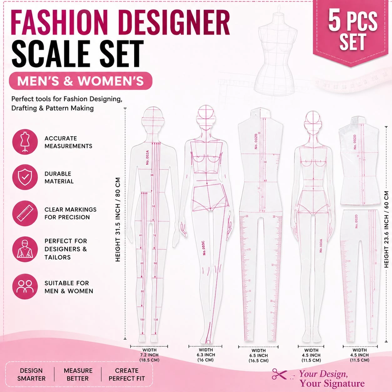 FASHION DESIGNER SCALE