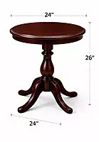 Tetra Spindle Accent Sofa Peg Table