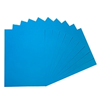 Pack of 100 A4 Blue Coloured Paper 75gsm Sheets