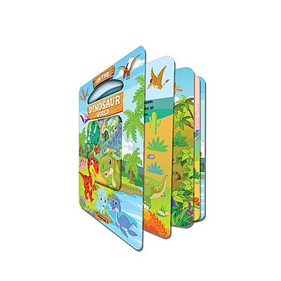 In the Dinosaur World - Window Cut Board Book
