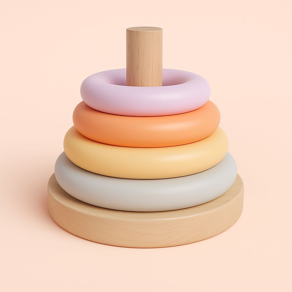 Wooden Stacking Rings