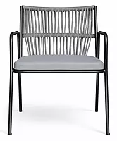 Crema Outdoor Accent Patio Weaving Chair Set of 2