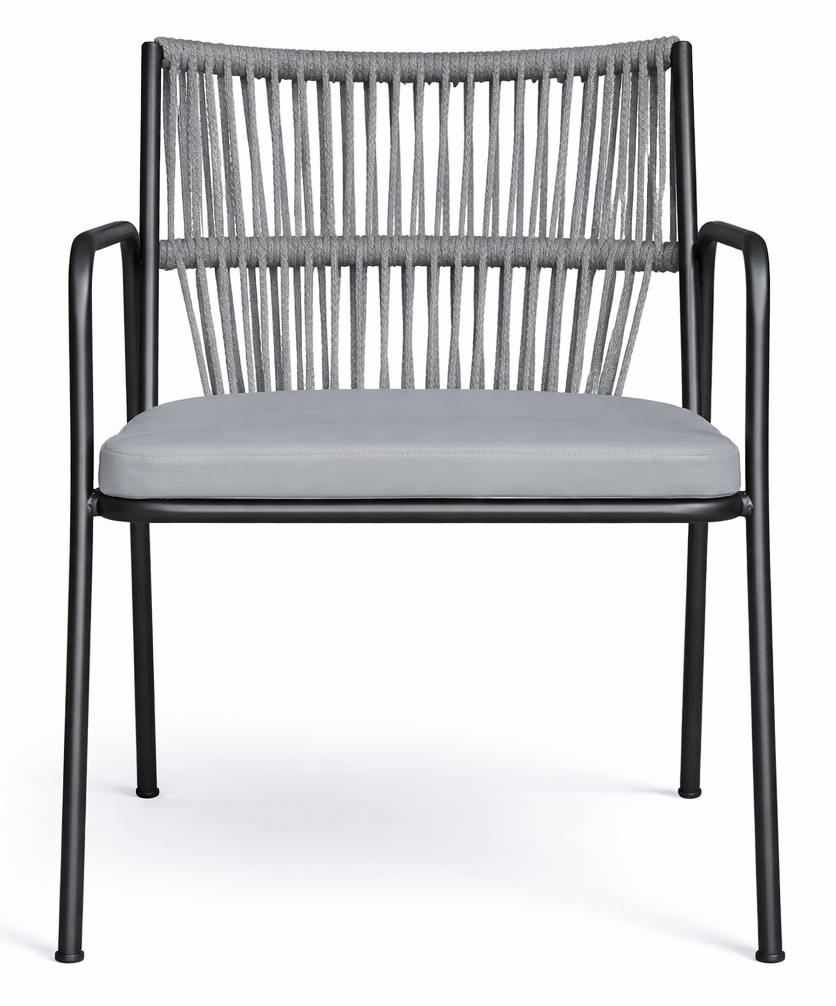 Crema Outdoor Accent Patio Weaving Chair Set of 2