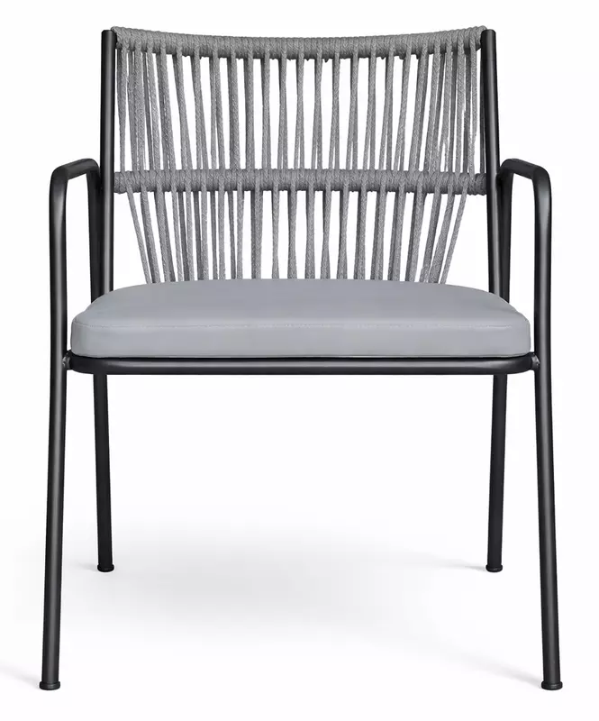 Crema Outdoor Accent Patio Weaving Chair Set of 2