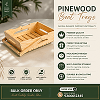 Pinewood Boat Tray
