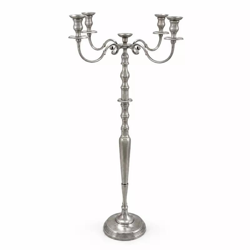 ALUMINIUM CANDLE STAND BIG