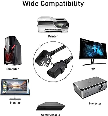 23 07 01 09 | COMPUTER DESKTOP POWER CABLE - 1.5 MTR