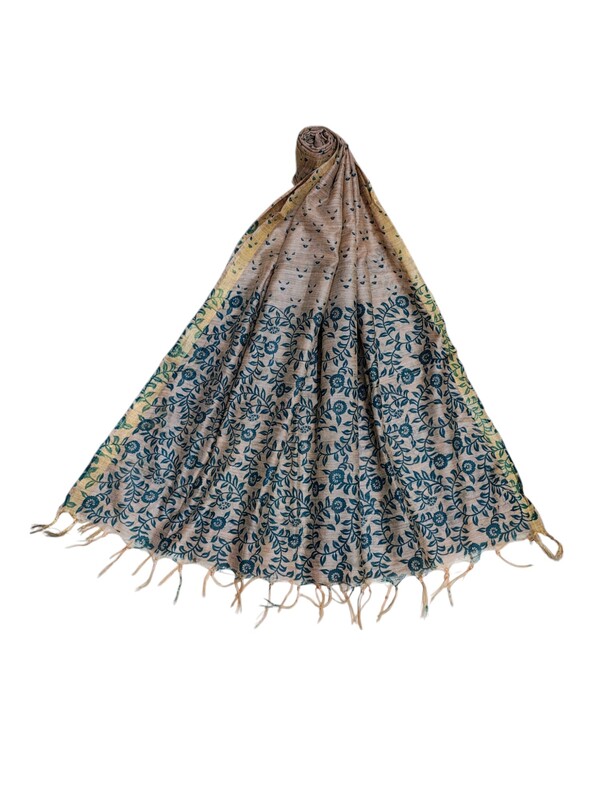 Feroza kalamkari Unstitched Salwar Suit Dress Material with Dupatta for Women