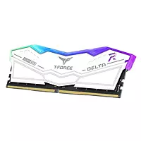TeamGroup T-Force Delta RGB White 32GB DDR5 5200MHz CL40 Desktop RAM – UDIMM | RGB