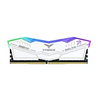 TeamGroup T-Force Delta RGB White 32GB DDR5 5200MHz CL40 Desktop RAM – UDIMM | RGB