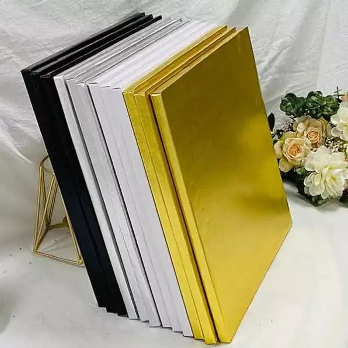 Drum Board 12inch Square Gold