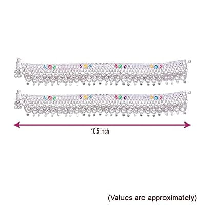 Silver Anklets for women/Kolusu/Chain model Silver Anklets for women/Kolusu/Chain model