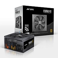 Ant Esports FG550 V2 Gold 550W Fully Modular SMPS – 80 Plus Gold  3 Years Warranty