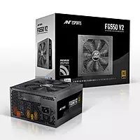 Ant Esports FG550 V2 Gold 550W Fully Modular SMPS – 80 Plus Gold 3 Years Warranty