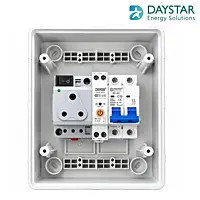 6-Way EV Charging MCB Box |3-Pin 6A Socket, Sibass 32A 2-Pole AC MCB & WiFi Smart Circuit Breaker 1P 230V 20A