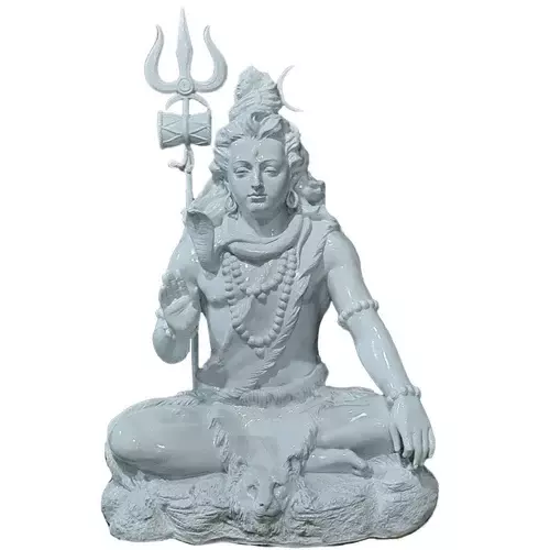 FIBRE HANDMADE MAHADEV STATUE