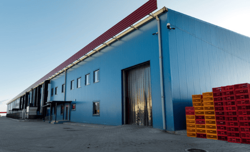 Modular Cold Storage Warehouse Installation