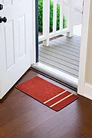 Red Printed Door Mat 23.5*15 inch