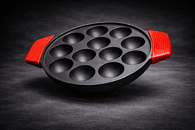 Granny Kitchen Cast Iron Appam Patra| Paniyaram Pan with Handles