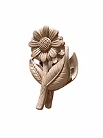 Daisy Flower Hair Claw Clip Set