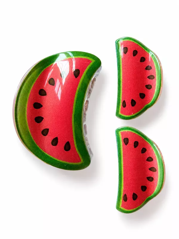 Fruit Motif Hair Clip Set Collection