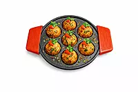 Granny Kitchen Cast Iron Appam Patra| Paniyaram Pan with Handles