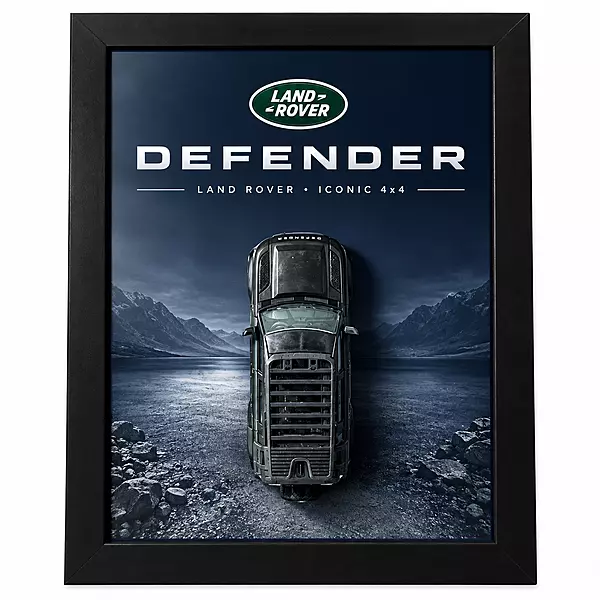 Defender Diecast Car Frame (Plastic Model Car)