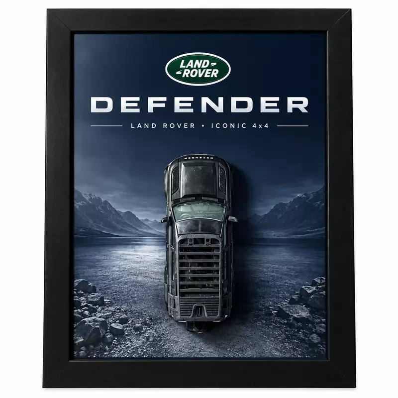 Defender Diecast Car Frame (Plastic Model Car)