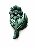 Daisy Flower Hair Claw Clip Set