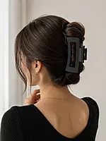 Rectangular Claw Hair Clip Set