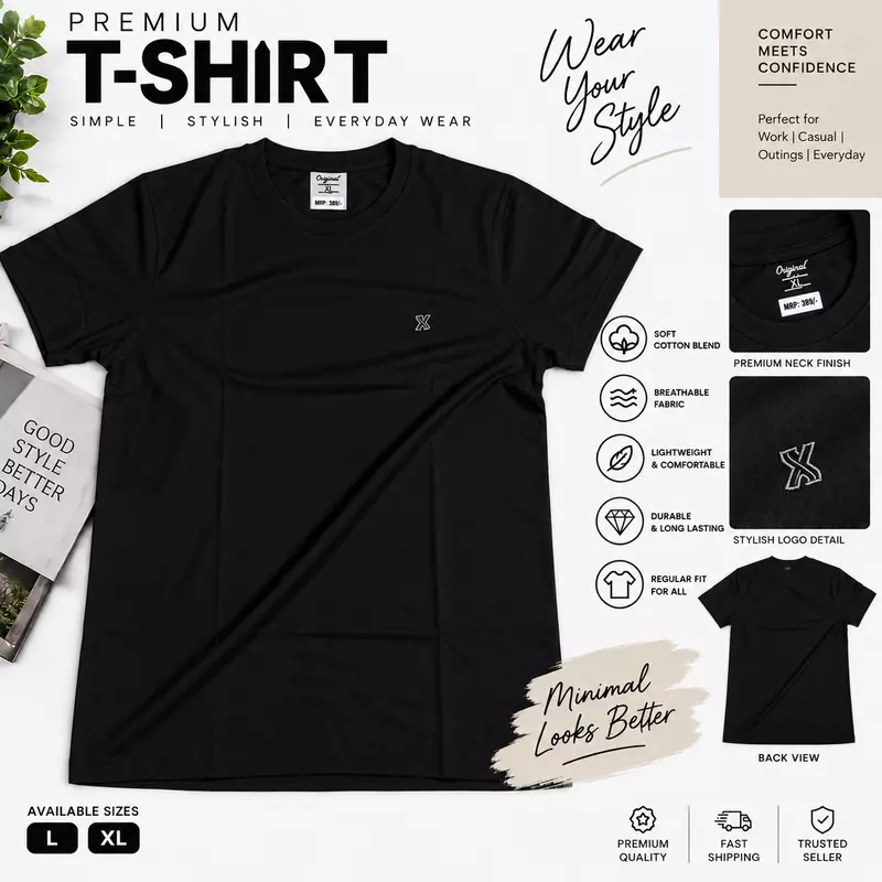 T Shirt Black